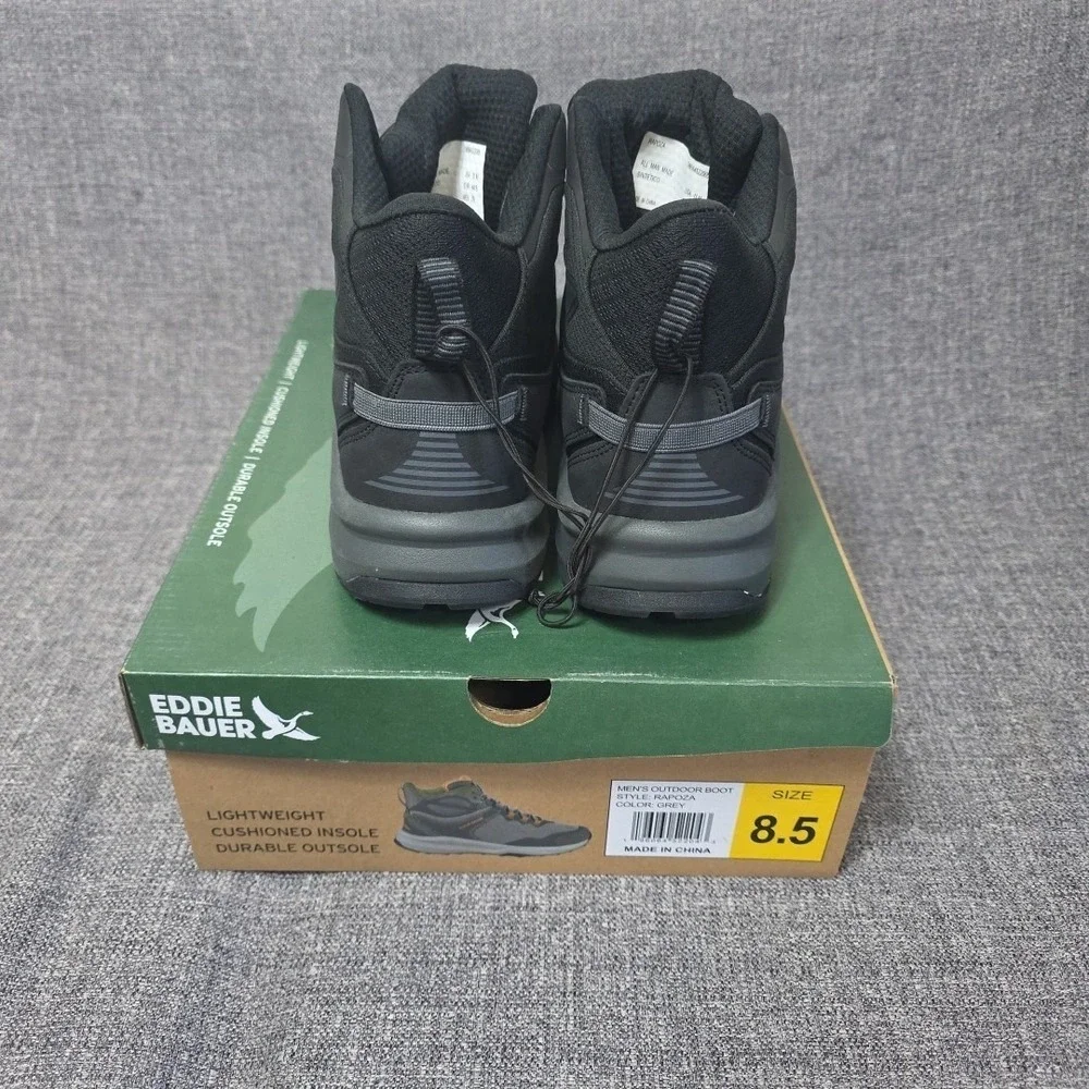 Eddie Bauer Men's Outdoor Boot Size 8.5 Rapoza Grey